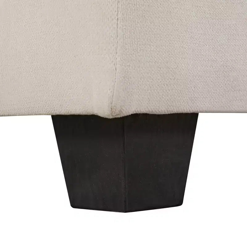 115.1 Grand canapé d'angle moderne en U avec rangement, convertible en lit avec méridienne réversible - ModernLuxe