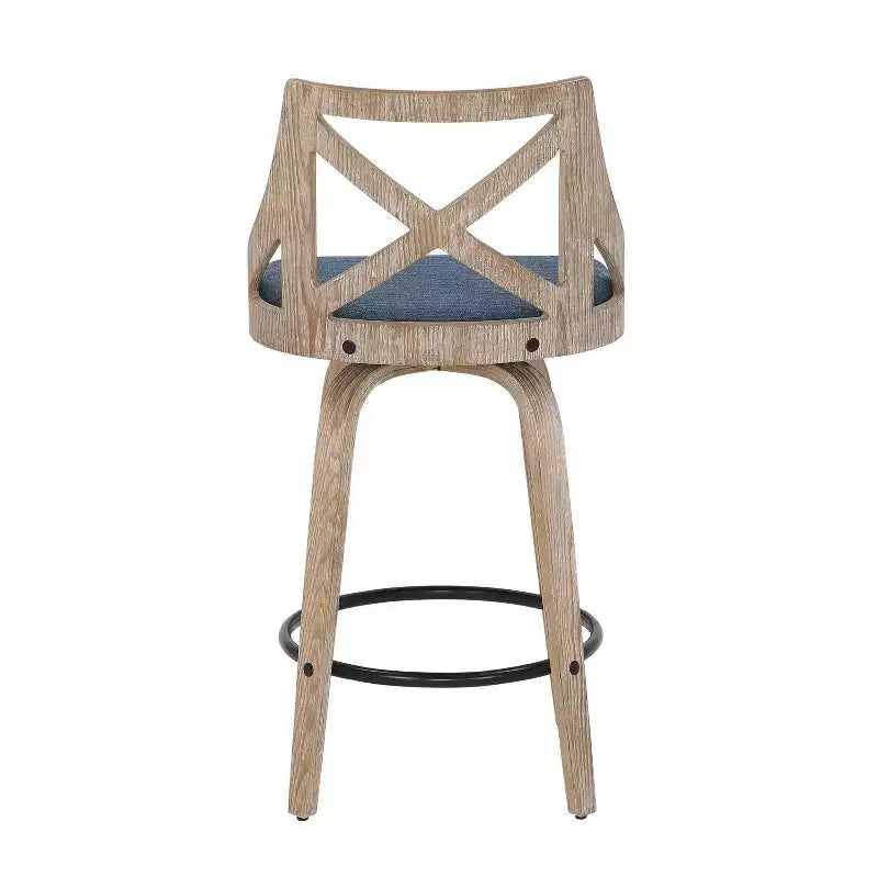Lot de 2 tabourets de bar à hauteur de comptoir Charlotte - LumiSource