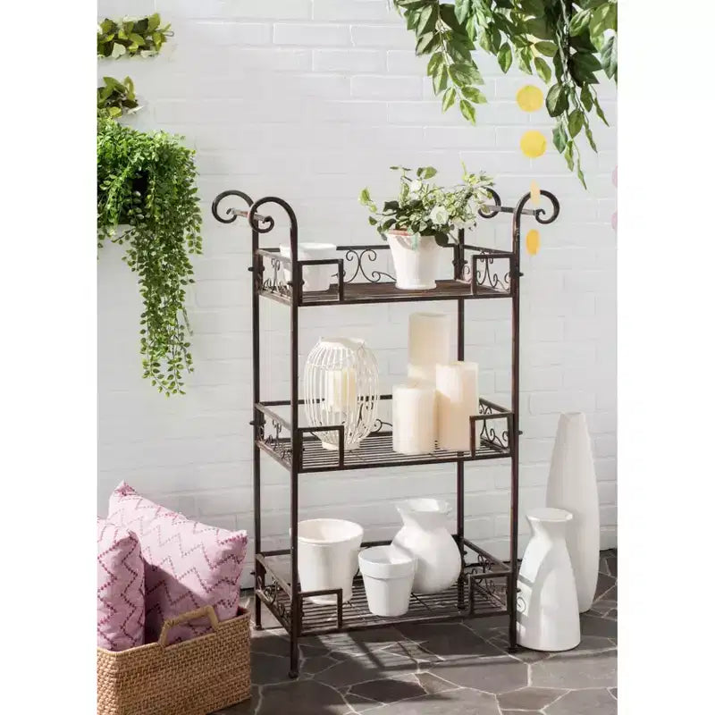 Étagère à 3 niveaux Noreen - Intérieur/extérieur - PAT5006 - Safavieh