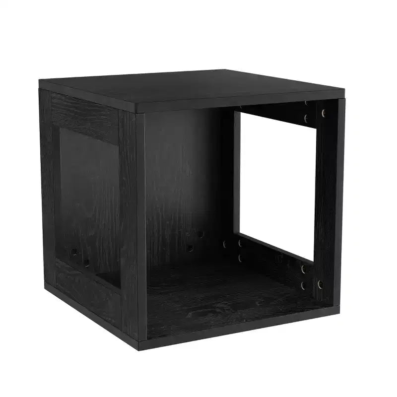 Table d'appoint cube modulaire empilable à côtés ouverts Hasting Home Modern