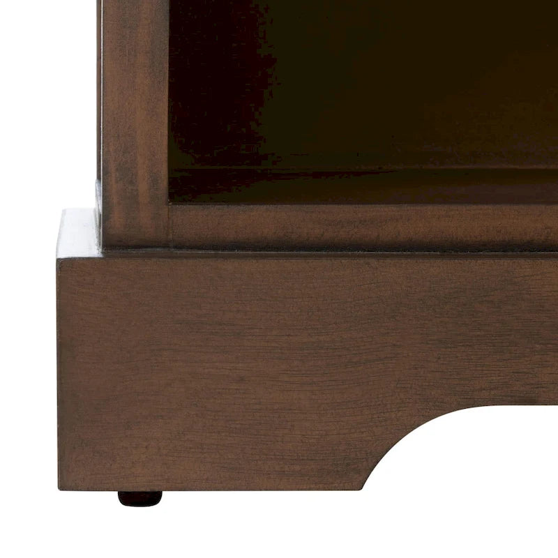 Banc de rangement 3 tiroirs avec étagère inférieure, une place – 120 cm (L) x 38 cm (P) x 48 cm (H) | Sable / Noir / Marron / Blanc vieilli