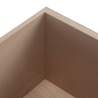 Banc de rangement 3 tiroirs avec étagère inférieure, une place – 120 cm (L) x 38 cm (P) x 48 cm (H) | Sable / Noir / Marron / Blanc vieilli