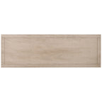 Banc de rangement 3 tiroirs avec étagère inférieure, une place – 120 cm (L) x 38 cm (P) x 48 cm (H) | Sable / Noir / Marron / Blanc vieilli