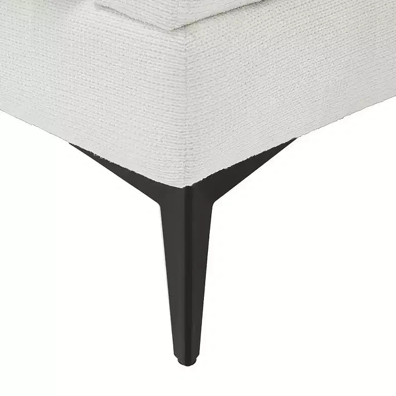 Canapé sectionnel 3 places minimaliste en forme de L avec méridienne réversible pour salon - Morden Fort