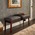 Banc Hawthorne au fini expresso rembourré par iNSPIRE Q Bold