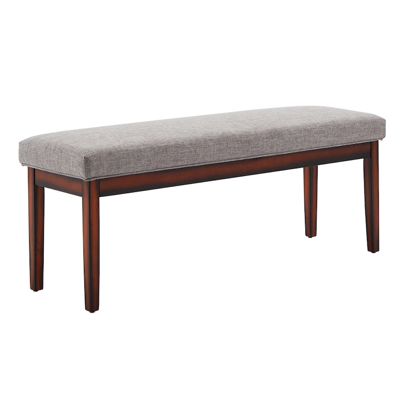 Banc Hawthorne au fini expresso rembourré par iNSPIRE Q Bold