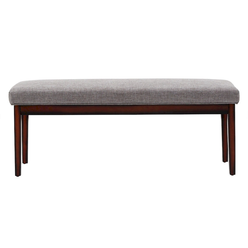 Banc Hawthorne au fini expresso rembourré par iNSPIRE Q Bold
