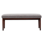 Banc Hawthorne au fini expresso rembourré par iNSPIRE Q Bold