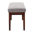 Banc Hawthorne au fini expresso rembourré par iNSPIRE Q Bold