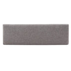 Banc Hawthorne au fini expresso rembourré par iNSPIRE Q Bold