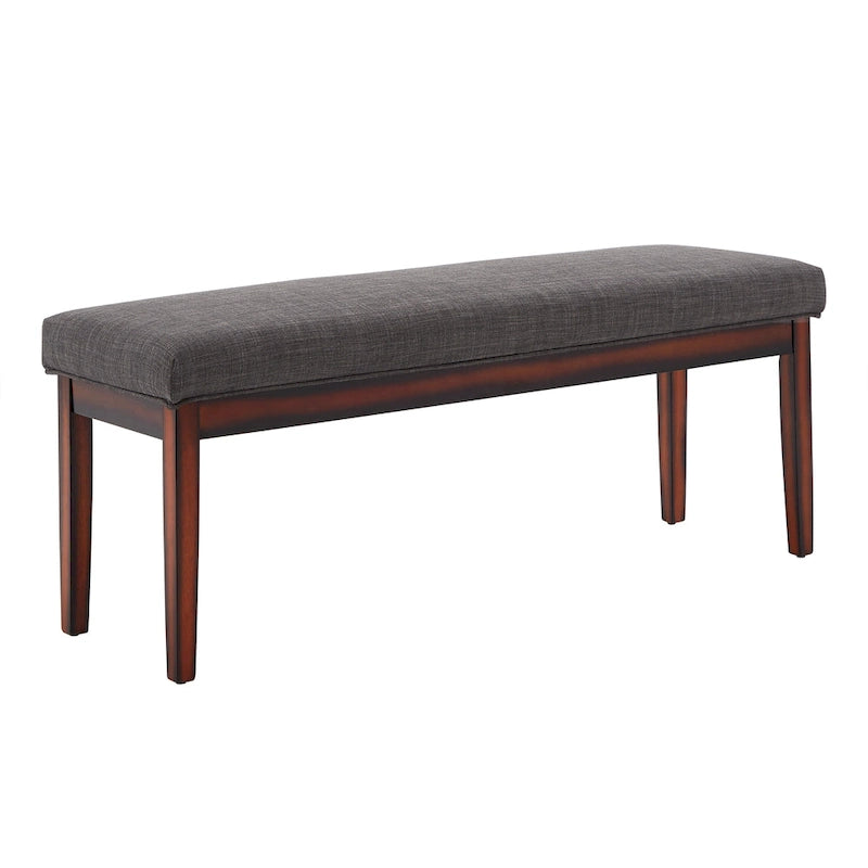 Banc Hawthorne au fini expresso rembourré par iNSPIRE Q Bold