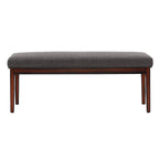 Banc Hawthorne au fini expresso rembourré par iNSPIRE Q Bold