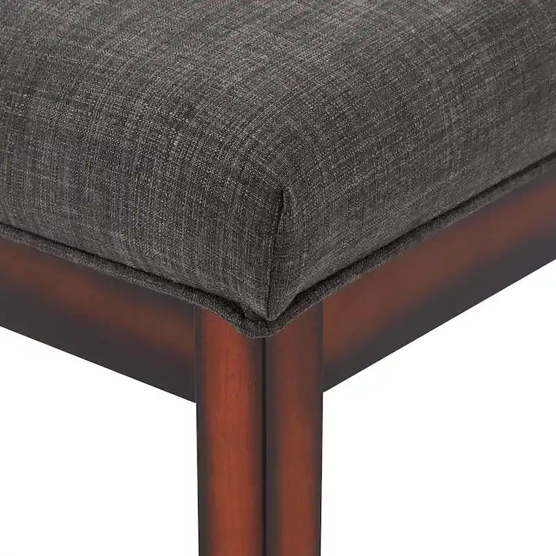 Banc Hawthorne au fini expresso rembourré par iNSPIRE Q Bold