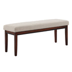 Banc Hawthorne au fini expresso rembourré par iNSPIRE Q Bold