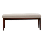 Banc Hawthorne au fini expresso rembourré par iNSPIRE Q Bold