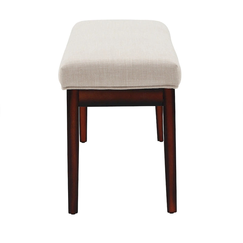 Banc Hawthorne au fini expresso rembourré par iNSPIRE Q Bold