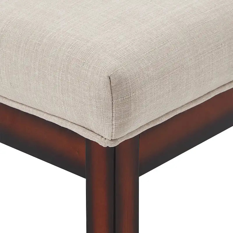 Banc Hawthorne au fini expresso rembourré par iNSPIRE Q Bold