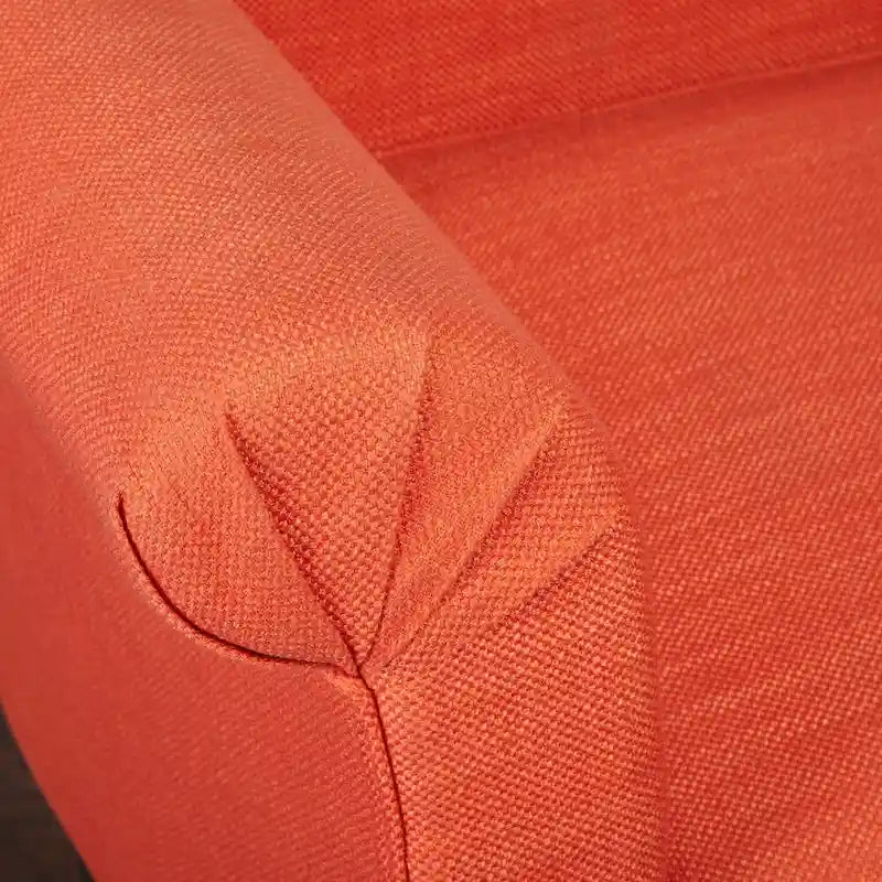 Chaise longue capitonnée beige / bleue / grise / orange / bordeaux avec rangement, simple
