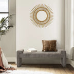 Banc de chambre tapissé Roland par HULALA HOME
