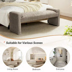 Banc de chambre tapissé Roland par HULALA HOME
