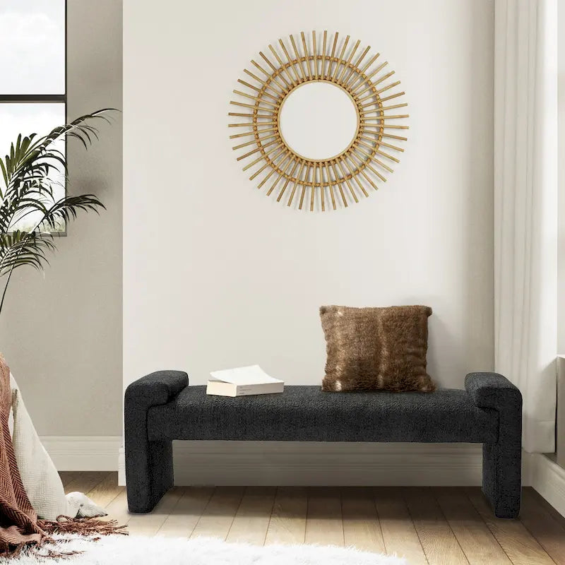 Banc de chambre tapissé Roland par HULALA HOME