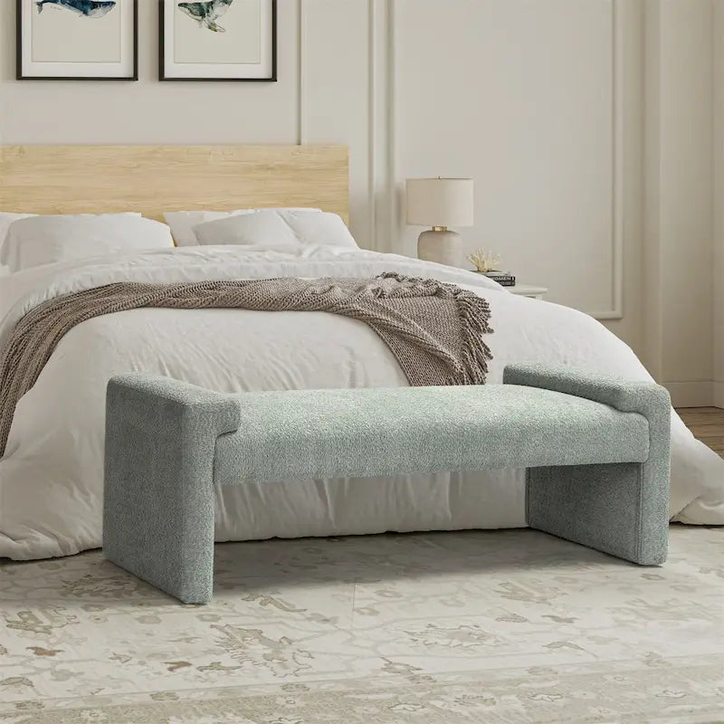 Banc de chambre tapissé Roland par HULALA HOME