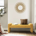Banc de chambre tapissé Roland par HULALA HOME