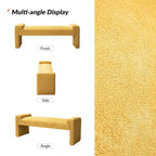 Banc de chambre tapissé Roland par HULALA HOME