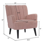 Fauteuil d'appoint confortable Fauteuil douillet Canapé simple