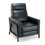 Fauteuil inclinable en similicuir, style milieu de siècle, individuel