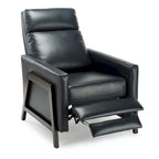 Fauteuil inclinable en similicuir, style milieu de siècle, individuel