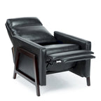 Fauteuil inclinable en similicuir, style milieu de siècle, individuel