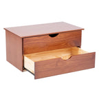 Palace Imports Commode de rangement interne à 2 tiroirs en bois massif pour armoires Kyle
