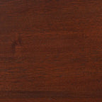 Commode 6 tiroirs Noyer et Blanc, style Mid-Century Moderne