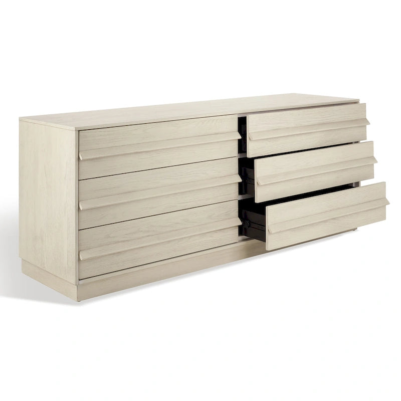 Commode en bois à 6 tiroirs Milada de SAFAVIEH Couture