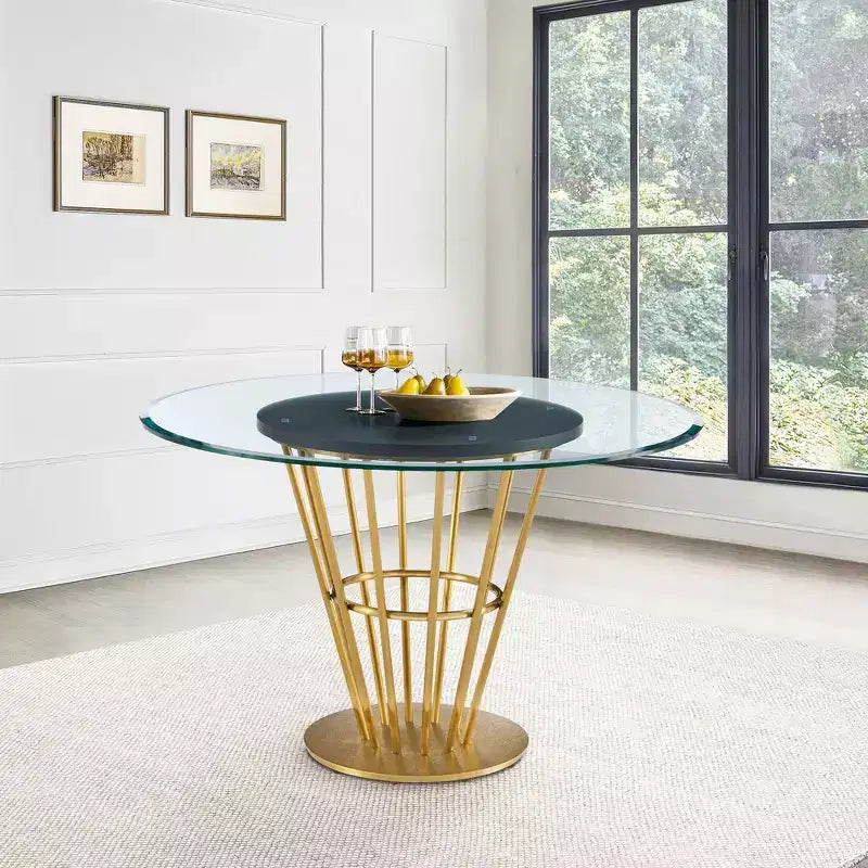 Table à manger ronde Veronica par Armen Living