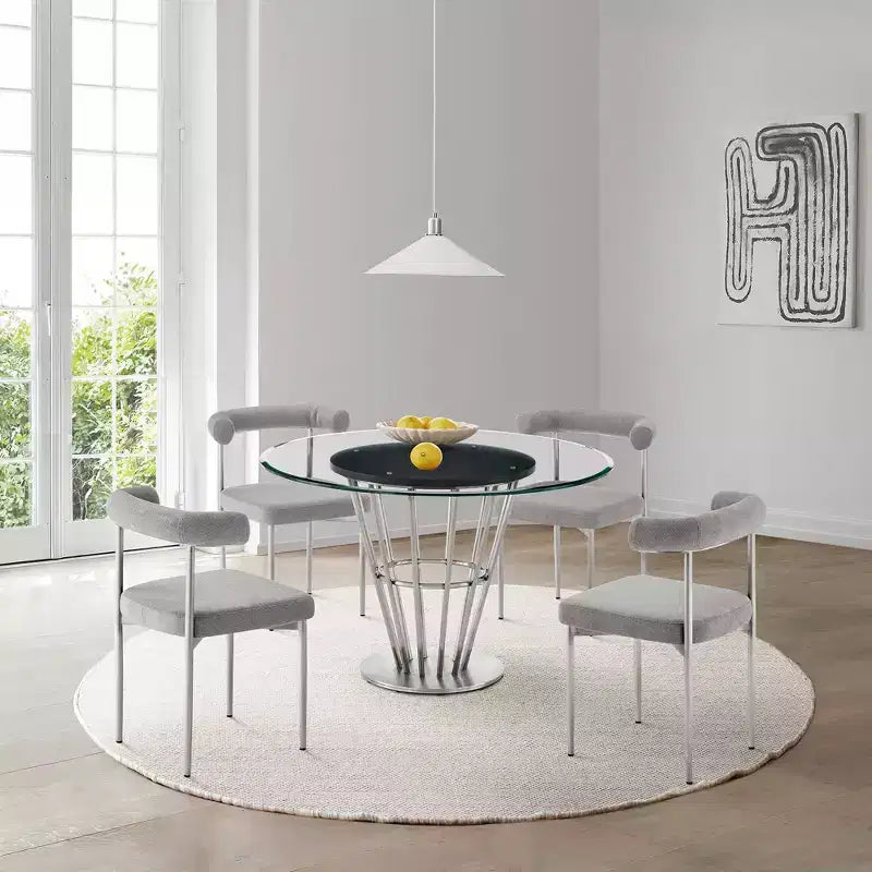 Table à manger ronde Veronica par Armen Living