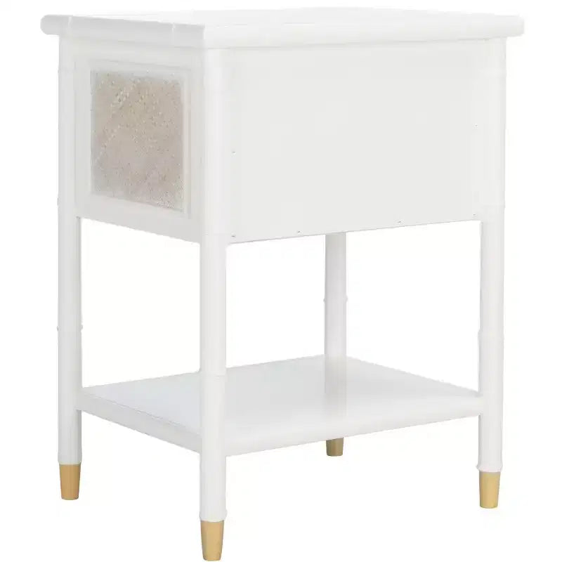 Table d'appoint à 2 tiroirs et 1 étagère Ahab - ACC6606 - Safavieh