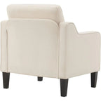 Fauteuil d'appoint moderne du milieu du siècle, assise individuelle – Plusieurs options de couleur