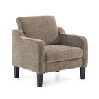 Fauteuil d'appoint moderne du milieu du siècle, assise individuelle – Plusieurs options de couleur