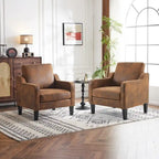 Fauteuil d'appoint moderne du milieu du siècle, assise individuelle – Plusieurs options de couleur