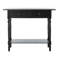 SAFAVIEH Arvilla, table console grise à 2 tiroirs - 37.8 x 13 x 31.9 - 38 x 13 x 32 (l x P x H)