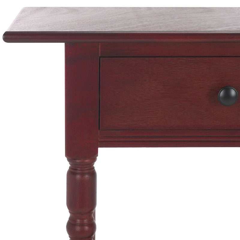 SAFAVIEH Arvilla, table console grise à 2 tiroirs - 37.8 x 13 x 31.9 - 38 x 13 x 32 (l x P x H)