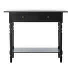 SAFAVIEH Arvilla, table console grise à 2 tiroirs - 37.8 x 13 x 31.9 - 38 x 13 x 32 (l x P x H)