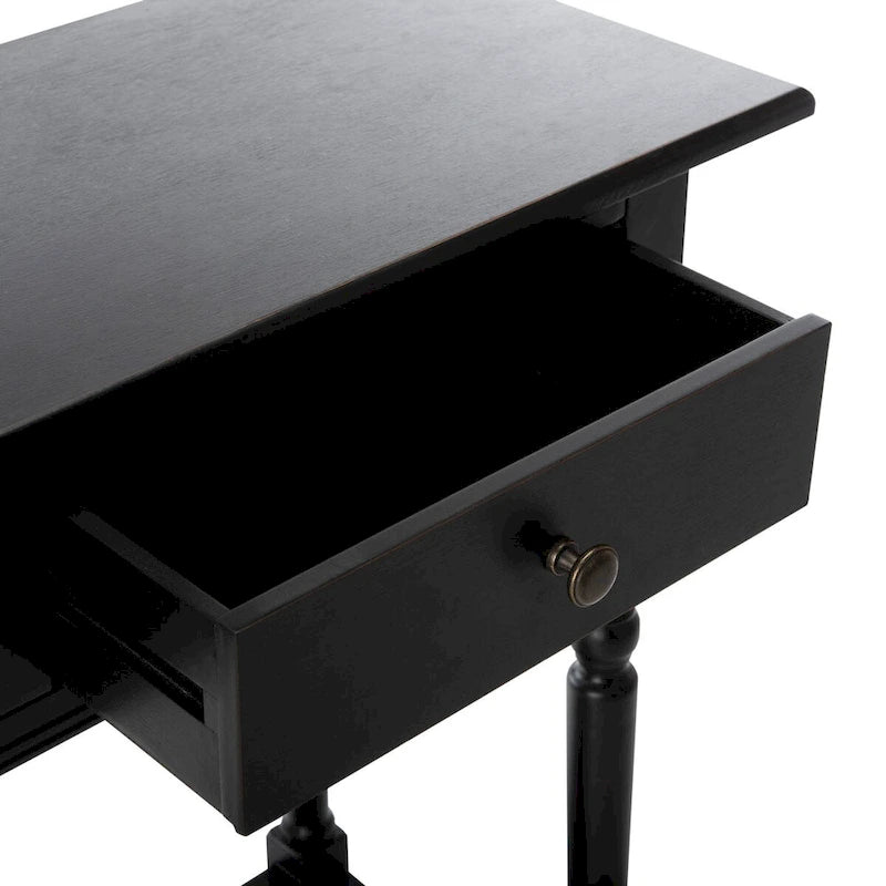SAFAVIEH Arvilla, table console grise à 2 tiroirs - 37.8 x 13 x 31.9 - 38 x 13 x 32 (l x P x H)