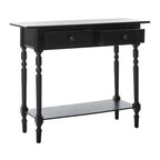 SAFAVIEH Arvilla, table console grise à 2 tiroirs - 37.8 x 13 x 31.9 - 38 x 13 x 32 (l x P x H)