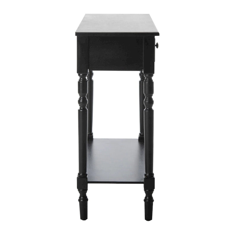 SAFAVIEH Arvilla, table console grise à 2 tiroirs - 37.8 x 13 x 31.9 - 38 x 13 x 32 (l x P x H)