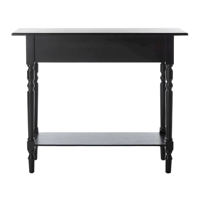 SAFAVIEH Arvilla, table console grise à 2 tiroirs - 37.8 x 13 x 31.9 - 38 x 13 x 32 (l x P x H)