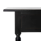 SAFAVIEH Arvilla, table console grise à 2 tiroirs - 37.8 x 13 x 31.9 - 38 x 13 x 32 (l x P x H)