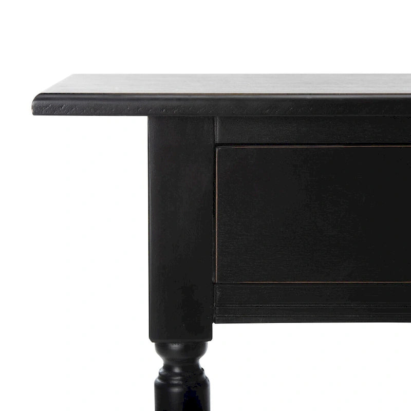 SAFAVIEH Arvilla, table console grise à 2 tiroirs - 37.8 x 13 x 31.9 - 38 x 13 x 32 (l x P x H)